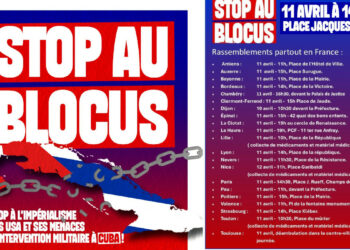 Brisons le blocus de Cuba socialiste : rassemblement partout en France