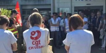 Corrèze : le PRCF soutien les soignants de l’hôpital d’Ussel en lutte.