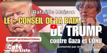 Vidéo : Le « conseil de la paix » de Donald Trump contre Gaza et l’ONU [ conférence de Rafaëlle Maison présenté par Annie Lacroix-Riz ]