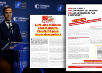 De l&rsquo;argent pour la santé, pas pour l&rsquo;armée : les syndicats appellent à l&rsquo;action ce 4 mai. Refusant les budgets de guerre de l&rsquo;UE OTAN