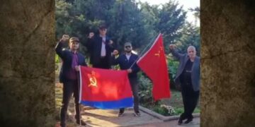 Répression anticommuniste en Azerbaïdjan : des militants arrêtés pour avoir utilisé leur drapeau soviétique