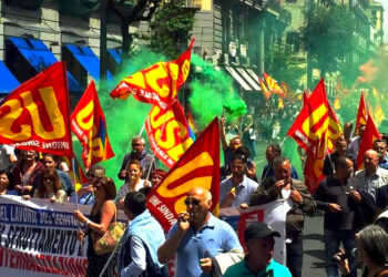 Italie en grève générale ce 18 mai : la confédération syndicale USB désigne les responsables « Le gouvernement Meloni, l&rsquo;Union européenne et l&rsquo;OTAN »