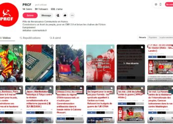 Le PRCF se lance sur tik tok, toujours à l&rsquo;offensive sur les réseaux sociaux pour les travailleurs et les peuples.