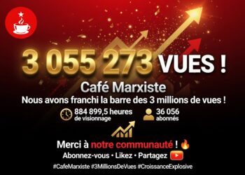 Café marxiste : une chaine youtube qui ose dire les termes, en pleine croissance !