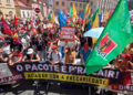 Portugal la CGT et le parti communiste avec deux grèves générales et 11 mois de lutte font échec à la réforme du code du travail