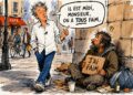 Les riches aux frais : les travailleurs bouillent de colère sous la canicule provoquée par le Capitalisme exterministe tandis que Yann Barthès et la Commission européenne se foutent de leurs gueules